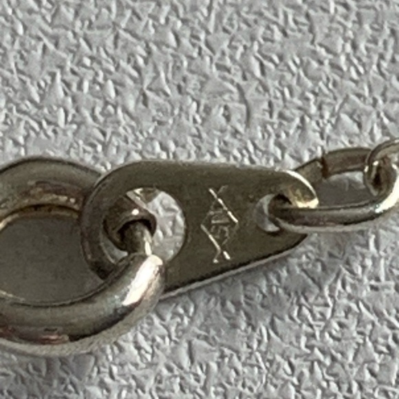 Vintage Austrian crystal heart pendant. Good condition for age. - Picture 3 of 5